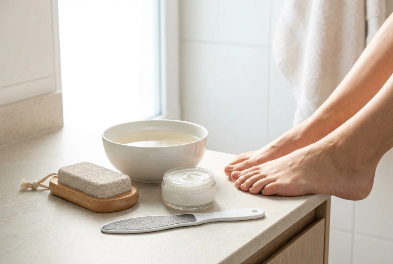 Pilnik do stóp: rodzaje, ruchy i higiena w domowym pedicure