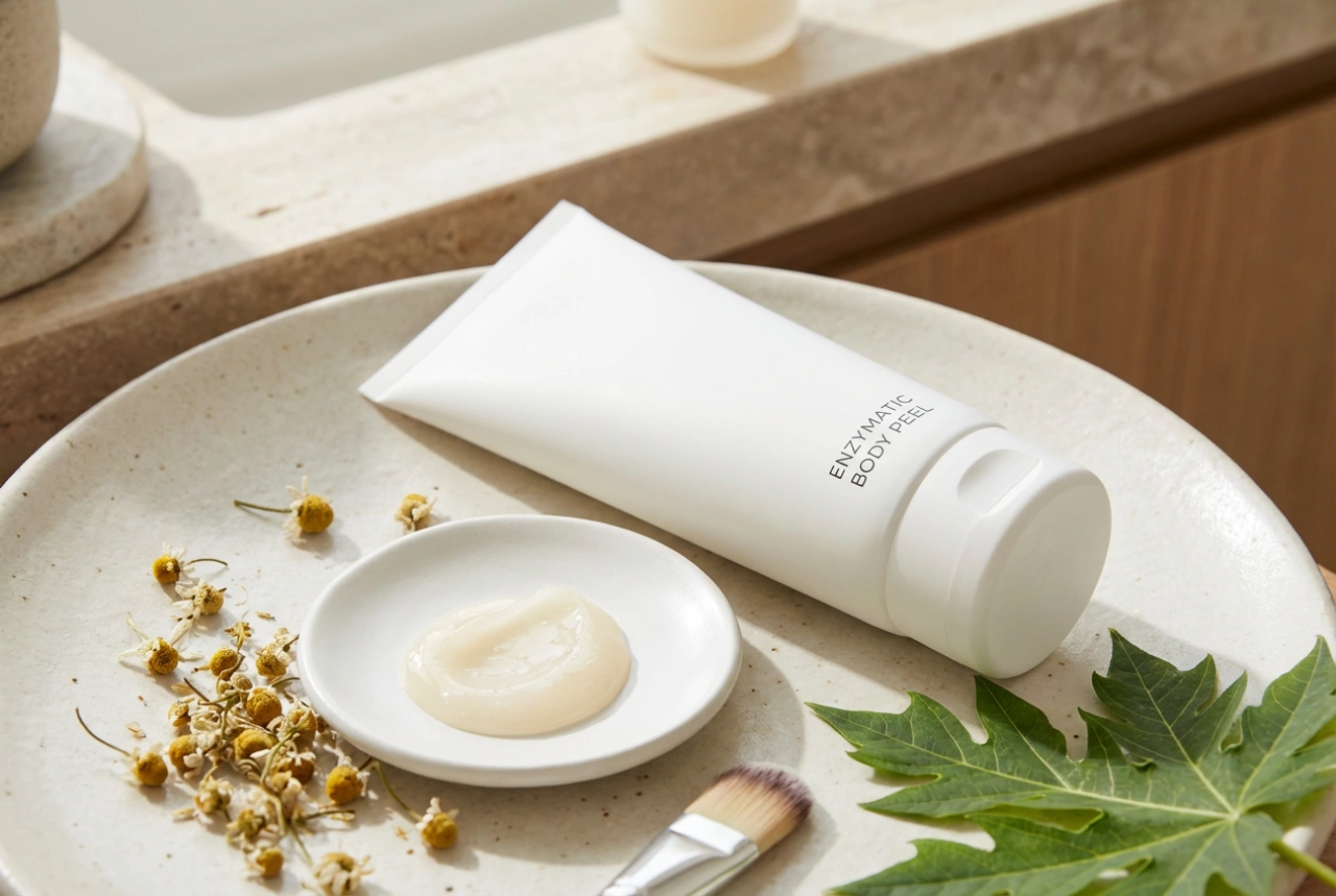 Peeling enzymatyczny do ciała: kiedy się sprawdza i jak go stosować