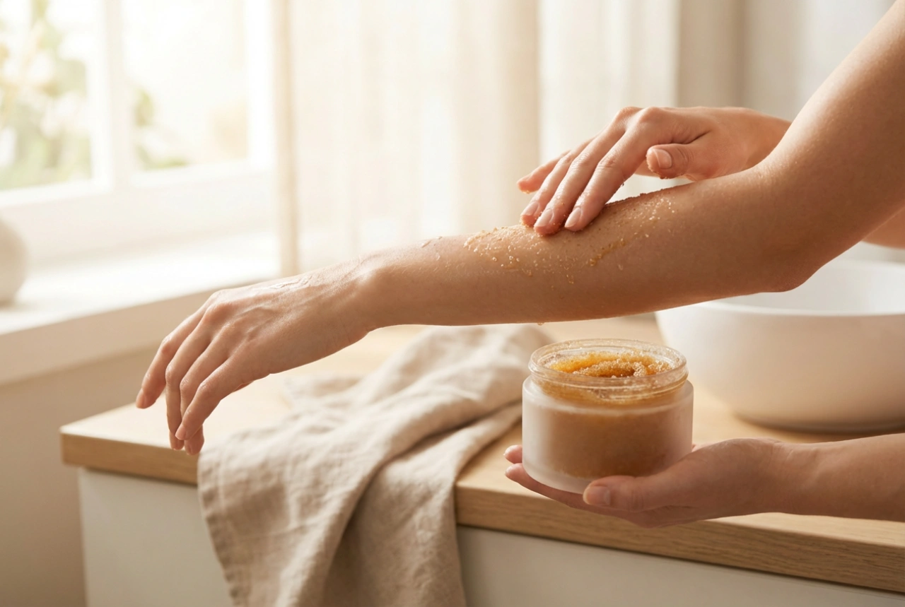 Peeling gruboziarnisty do ciała: kiedy warto i jak masować skórę